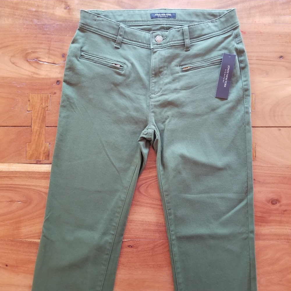 Jones NY Moto Ankle Skinny Jeans Size 4